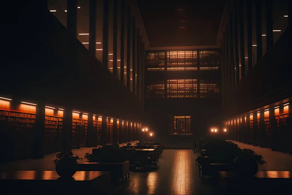 british library, dark, dim lighting