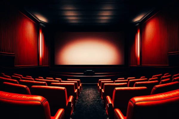 An image of a modern and stylish cinema auditorium