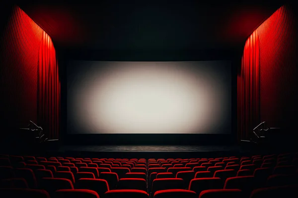 An image of a modern and stylish cinema auditorium