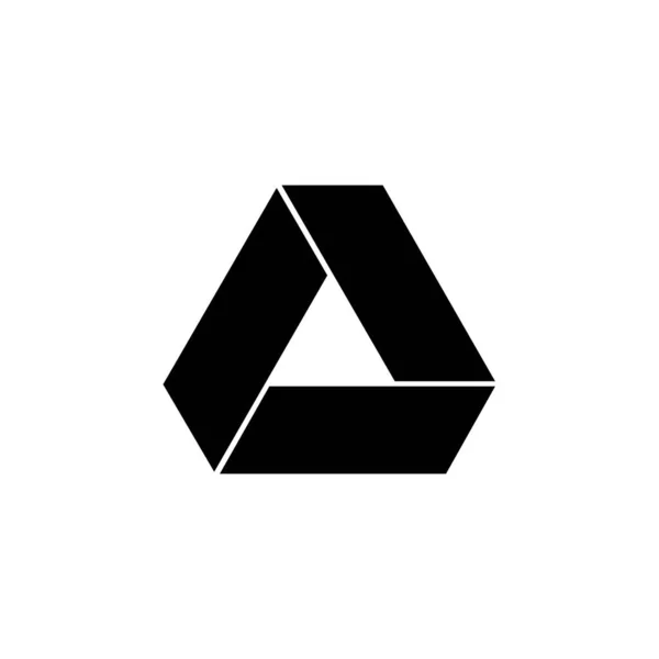Логотип Значка Google Drive Векторний Шаблон Дизайну — стоковий вектор