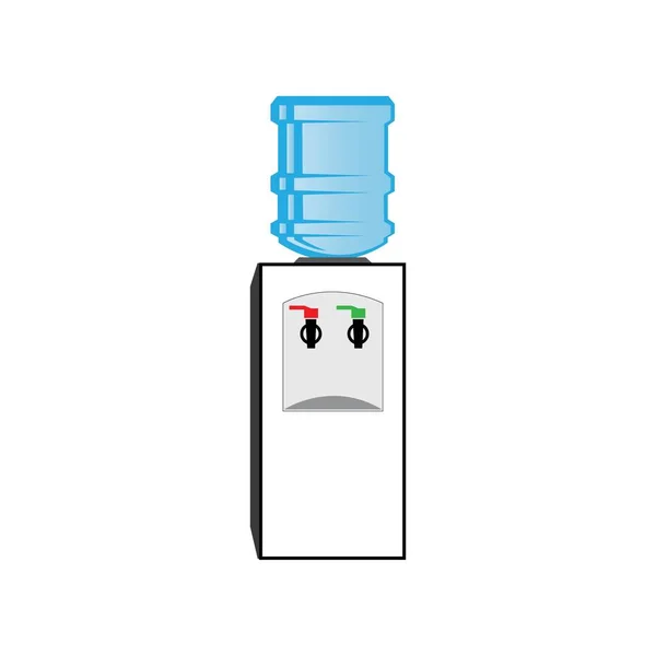 Projeto Vetor Logotipo Ícone Distribuidor Água Potável —  Vetores de Stock