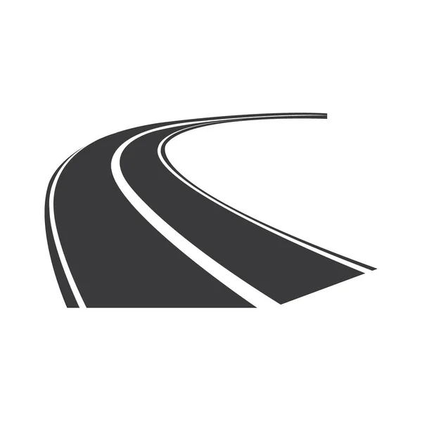 stock vector Highway icon logo vector design templat
