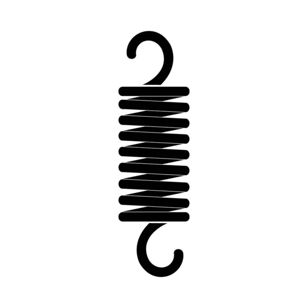 Σιδηρούν Εικονίδιο Λογότυπο Άνοιξη Πρότυπο Σχεδιασμού Διάνυσμα — Διανυσματικό Αρχείο