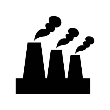 chimney icon logo vector design template