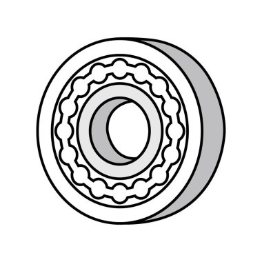 bearing icon logo vector design template