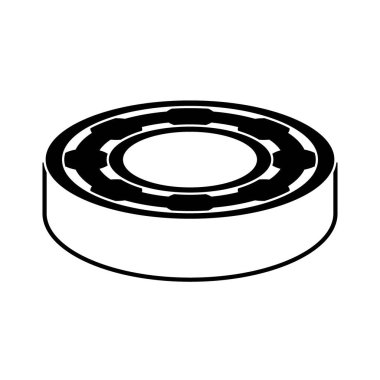 bearing icon logo vector design template