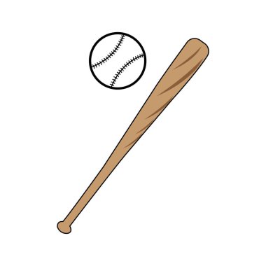 baseball icon logo vector design template