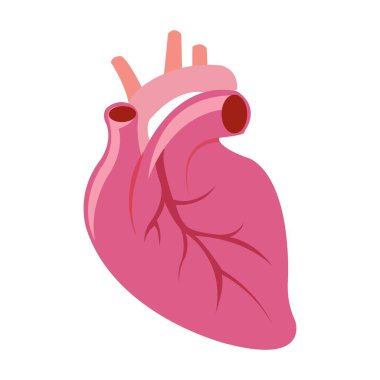 heart icon logo vector design template