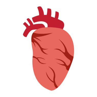 heart icon logo vector design template