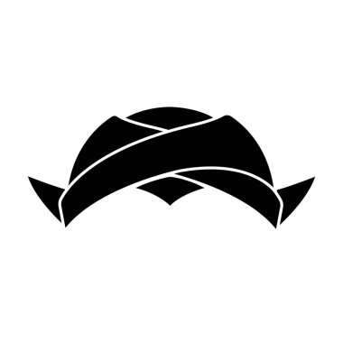 blangkon icon logo vector design template