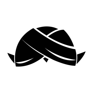 blangkon icon logo vector design template