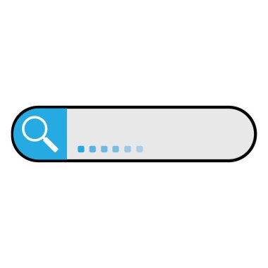 search icon logo vector design template