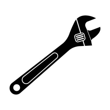 wrench icon logo vector design template