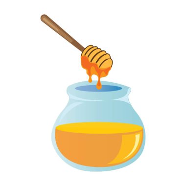 honey icon logo vector design template