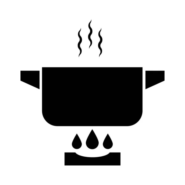 Cook Simgesi Logo Vektör Tasarım Şablonu — Stok Vektör