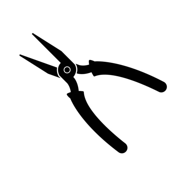 Zangen Symbol Logo Vektor Design Vorlage — Stockvektor