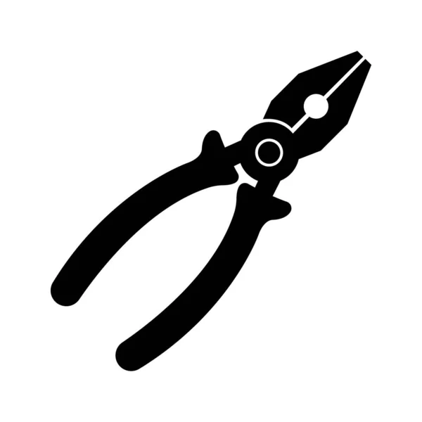 Pliers Icon Logo Vector Design Template — Stock Vector