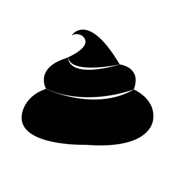 Значок Фекалій Логотип Векторний Дизайн Шаблон — стоковий вектор