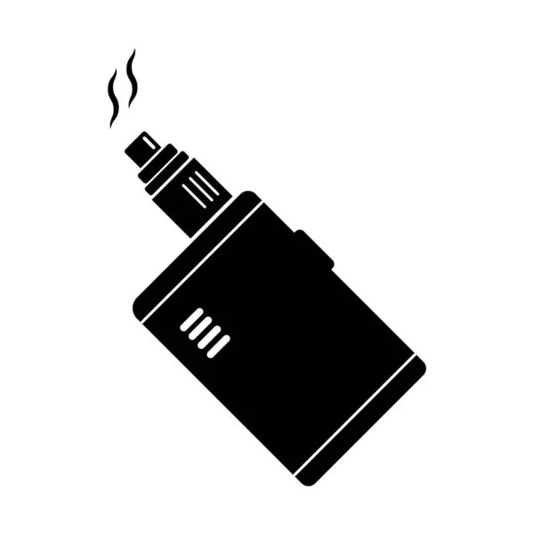 Cigaretta Ikon Logó Vektor Tervezési Sablon — Stock Vector