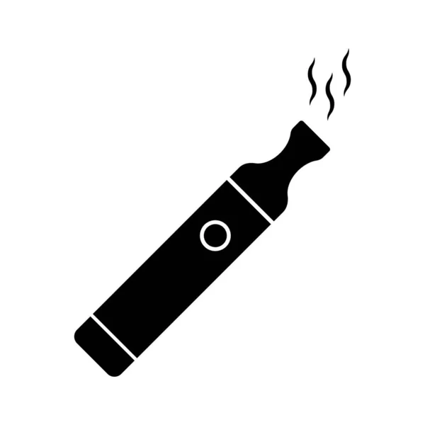 Sigaretta Icona Logo Modello Progettazione Vettoriale — Vettoriale Stock
