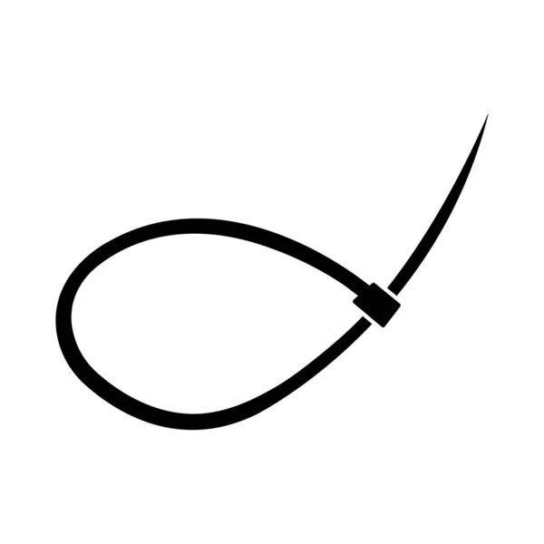 Логотип Кабельної Краватки Векторний Шаблон Дизайну — стоковий вектор