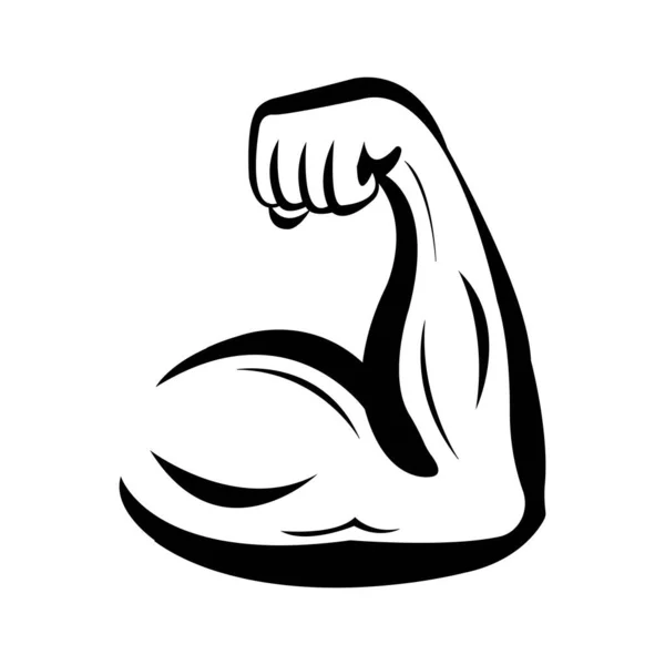 Arm Symbol Logo Vektor Design Vorlage — Stockvektor