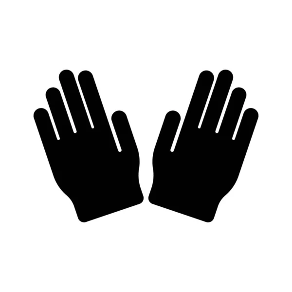 Χέρι Εικονίδιο Λογότυπο Διάνυσμα Πρότυπο Σχεδιασμού — Διανυσματικό Αρχείο