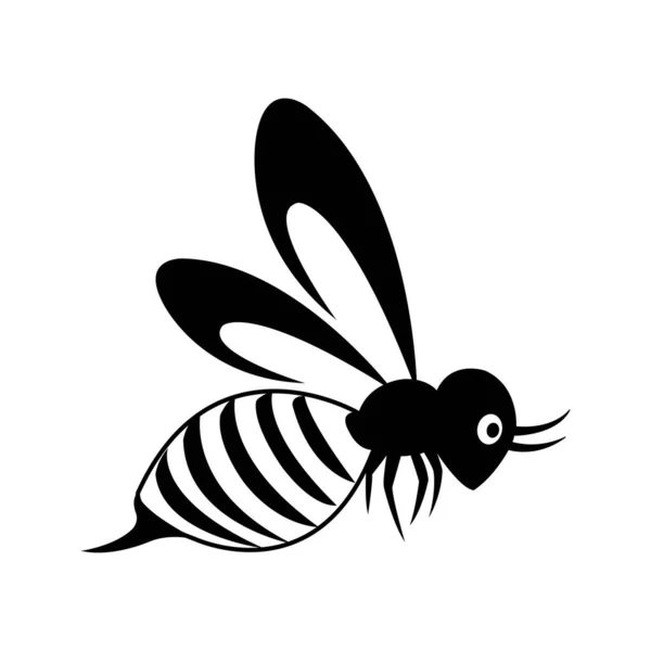 蜜蜂图标矢量设计模板 — 图库矢量图片