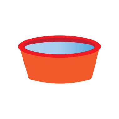 Su Dipper simgesi vektör tasarım şablonu