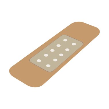 Yara alçı simgesi logo vektör tasarım şablonu