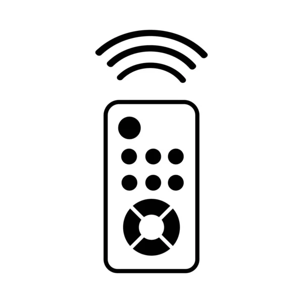 Remote Control Icon Logo Vector Design Template — Stock Vector