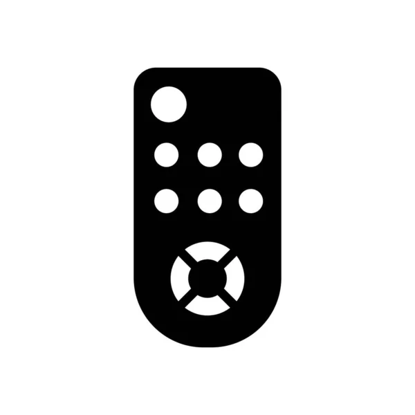 Modelo Design Vetor Logotipo Ícone Controle Remoto — Vetor de Stock
