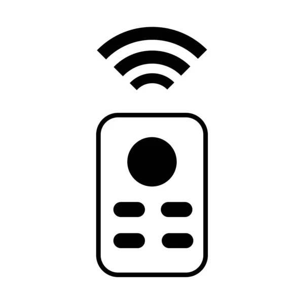 Remote Control Icon Logo Vector Design Template — Stock Vector