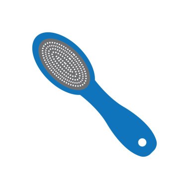 saç tarak ikonu logo vektör tasarım şablonu