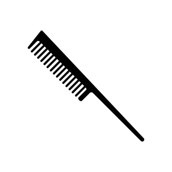 Peigne Cheveux Icône Logo Vectoriel Modèle Conception — Image vectorielle