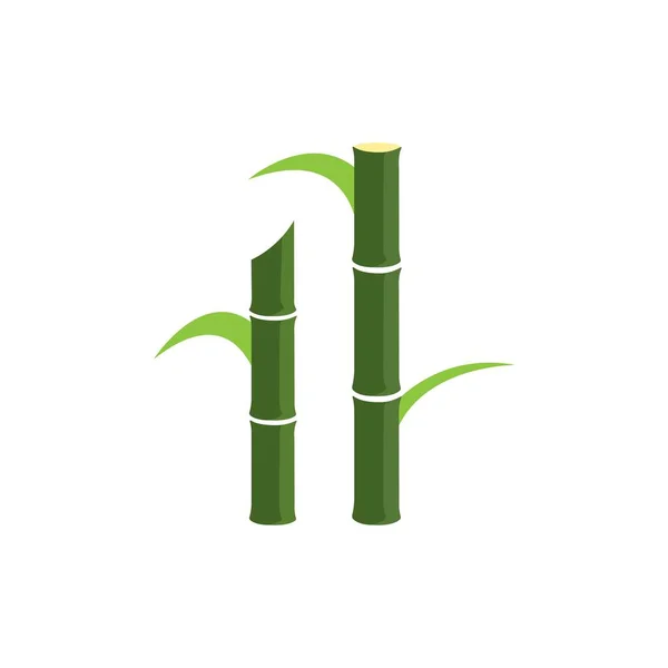 Modelo Design Vetor Logotipo Ícone Cana — Vetor de Stock