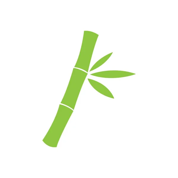 Modello Disegno Vettoriale Logo Icona Canna Zucchero — Vettoriale Stock