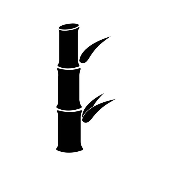 Caña Azúcar Icono Logotipo Vector Diseño Plantilla — Vector de stock
