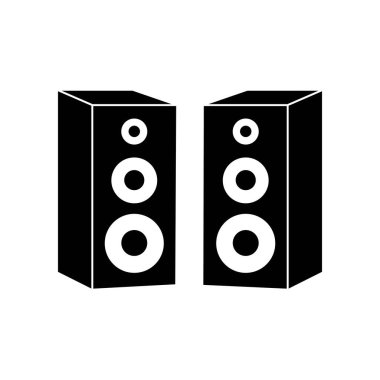 ses sistemi simgesi logo vektör tasarım şablonu