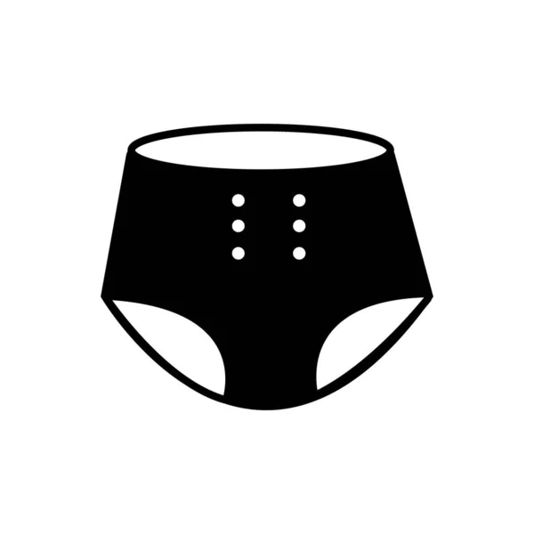 Bebek Bezi Simgesi Logo Vektör Tasarım Şablonu — Stok Vektör