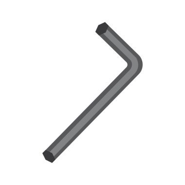 allen key icon logo vector design template