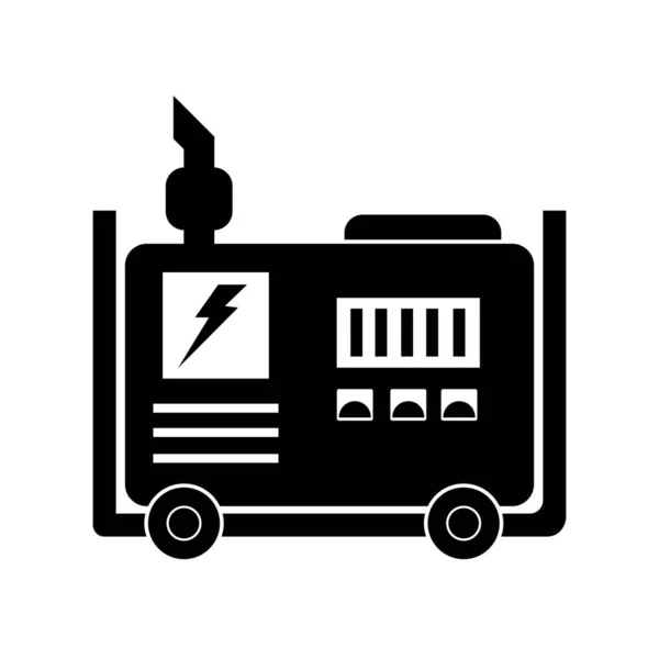 Generator Icon Logo Vector Design Template — Stock Vector