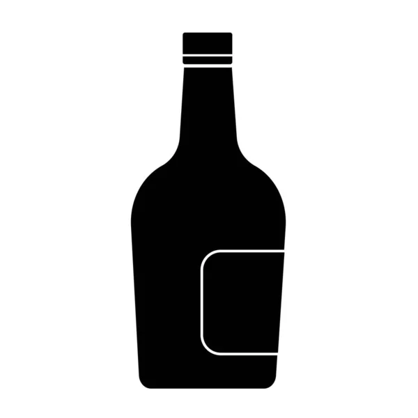 Alkohol Ital Ikon Logó Vektor Tervezési Sablon — Stock Vector