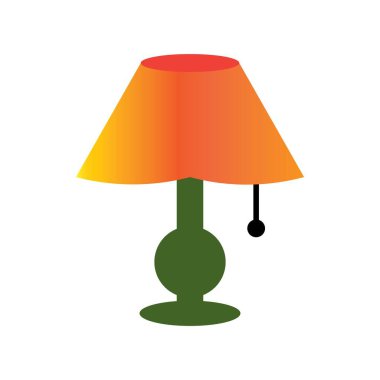 gece lambası simgesi logo vektör tasarım şablonu