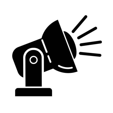 spot ışıkları simge logo vektör tasarım şablonu