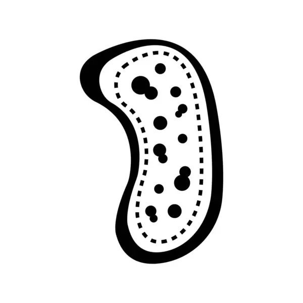 Pasożyt Mikroby Ikona Logo Wektor Projektowy Szablon — Wektor stockowy
