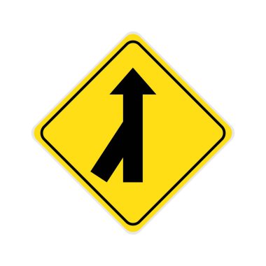 Trafik işaretleri simge logo vektör tasarım şablonu