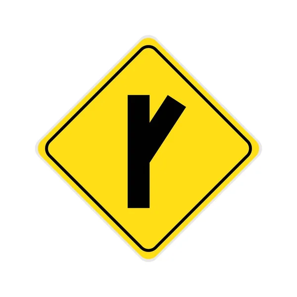 Signo Tráfico Icono Logotipo Vector Diseño Plantilla — Vector de stock