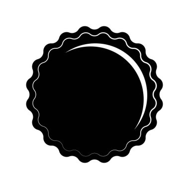 şişe kapağı simgesi logo vektör tasarım şablonu