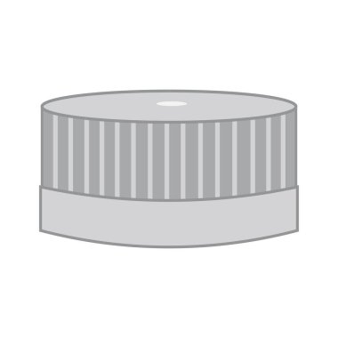 şişe kapağı simgesi logo vektör tasarım şablonu